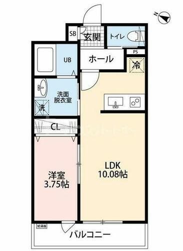 同じ建物の物件間取り写真 - ID:211046865166