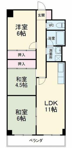 同じ建物の物件間取り写真 - ID:223032437384