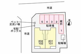 エトワール　フィランテ 101 ｜ 愛知県常滑市本郷町３丁目（賃貸アパート1LDK・1階・44.20㎡） その3