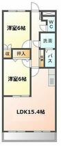 愛知県愛知郡東郷町大字春木（賃貸アパート2LDK・2階・57.75㎡） その2