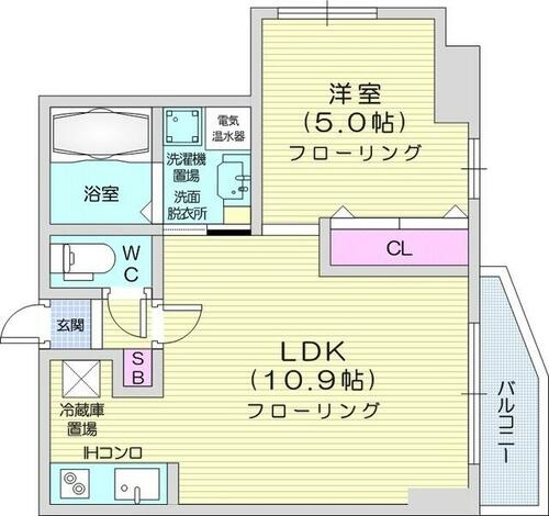 同じ建物の物件間取り写真 - ID:201021981637