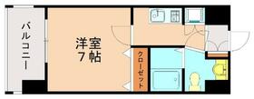 福岡県福岡市博多区博多駅前３丁目（賃貸マンション1K・14階・23.63㎡） その2