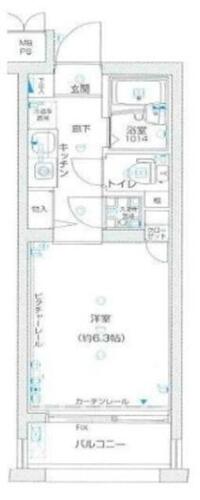 同じ建物の物件間取り写真 - ID:214055557644