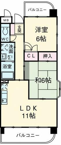 同じ建物の物件間取り写真 - ID:223032373690