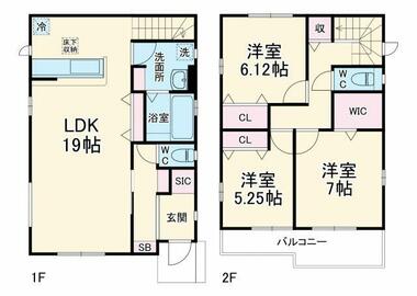 間取り：212055613476