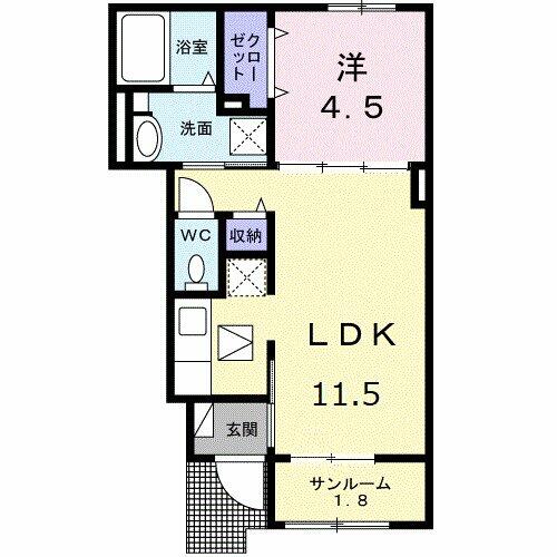 同じ建物の物件間取り写真 - ID:237005207872