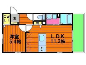 メープルコートＡ  ｜ 岡山県岡山市中区高島新屋敷（賃貸アパート1LDK・1階・41.81㎡） その2