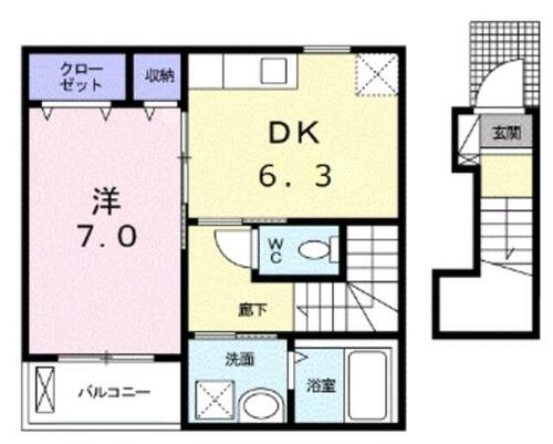 同じ建物の物件間取り写真 - ID:213102345263