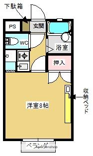 同じ建物の物件間取り写真 - ID:207001194020