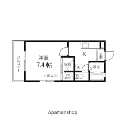 同じ建物の物件間取り写真 - ID:204004219068