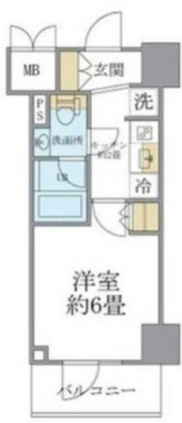 レスピール川崎｜神奈川県川崎市川崎区堀之内町(賃貸マンション1K・11階・20.94㎡)の写真 その2