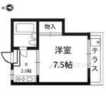 京都市北区紫竹東大門町 2階建 築61年のイメージ