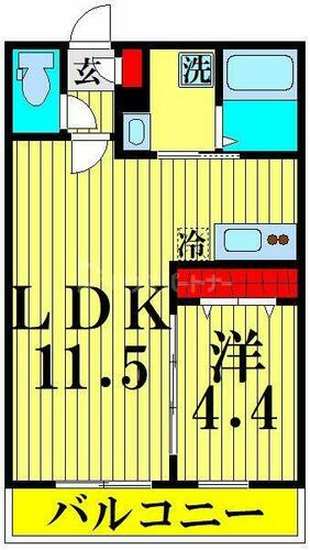 ジーメゾン谷塚パックス_間取り_0