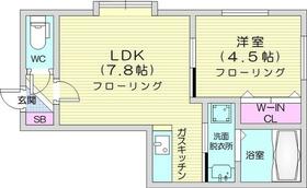 オリヴェイラ  ｜ 北海道札幌市東区北十七条東１８丁目（賃貸アパート1LDK・3階・28.55㎡） その2