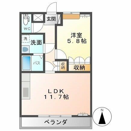 同じ建物の物件間取り写真 - ID:208009355117