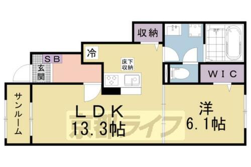 同じ建物の物件間取り写真 - ID:225005163238