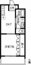 プレステージ東棟 207 ｜ 愛知県岡崎市橋目町字御小屋西（賃貸アパート1DK・2階・35.50㎡） その2