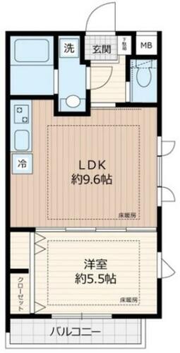 同じ建物の物件間取り写真 - ID:213103404136