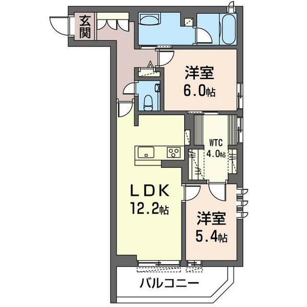 リーゼブロンシュ 00301｜埼玉県さいたま市緑区美園４丁目(賃貸マンション2LDK・3階・64.31㎡)の写真 その2