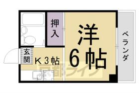 京都府京都市中京区西ノ京小堀町（賃貸マンション1K・3階・17.90㎡） その2