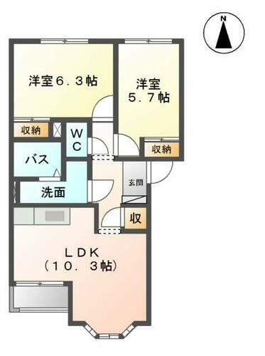 同じ建物の物件間取り写真 - ID:244004015109