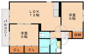 福岡県古賀市中央２丁目（賃貸アパート2LDK・2階・53.73㎡） その2