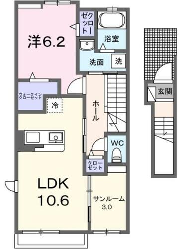 同じ建物の物件間取り写真 - ID:212042508813