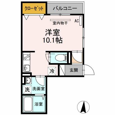 同じ建物の物件間取り写真 - ID:234023901772