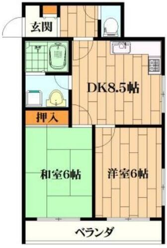 同じ建物の物件間取り写真 - ID:213102362408