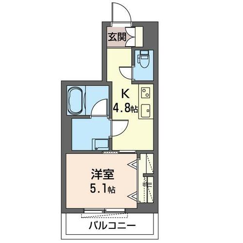 同じ建物の物件間取り写真 - ID:212043025524