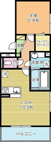 同じ建物の物件間取り写真 - ID:240028606271