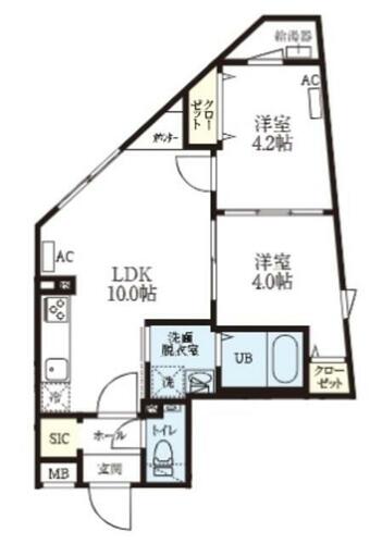 同じ建物の物件間取り写真 - ID:213103768221