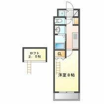 Ｍ５ＥＬＭｕｎｄｏ（エムファイブエルムンド） 305 ｜ 愛知県名古屋市中川区八熊３丁目（賃貸マンション1K・3階・25.66㎡） その2