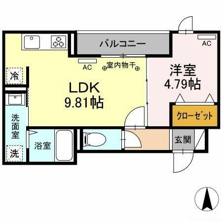 同じ建物の物件間取り写真 - ID:213101045362