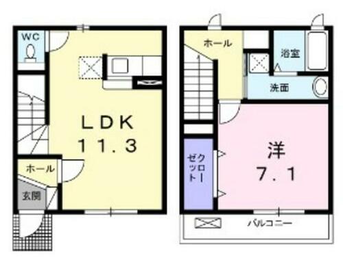 同じ建物の物件間取り写真 - ID:213102380119