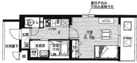 クローバー英賀保駅前 504 ｜ 兵庫県姫路市飾磨区城南町１丁目（賃貸マンション1K・5階・27.52㎡） その2