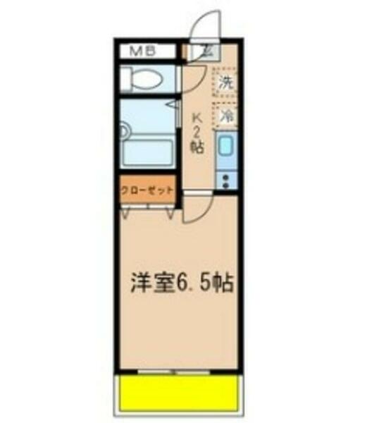 ＹＫマンション｜千葉県習志野市本大久保５丁目(賃貸マンション1K・4階・22.40㎡)の写真 その2