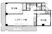 京都市伏見区横大路朱雀 8階建 築45年のイメージ