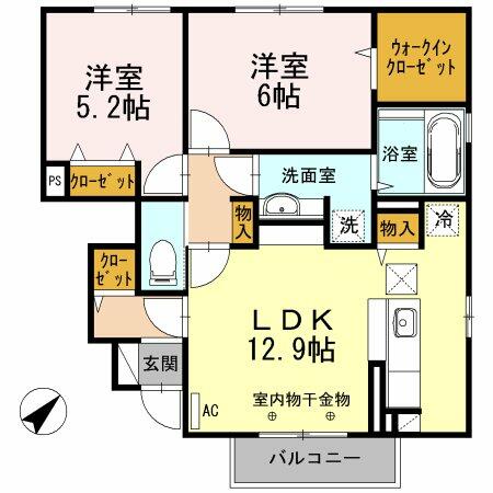 同じ建物の物件間取り写真 - ID:220003092565