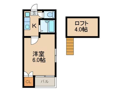 パトラ清川202の間取り