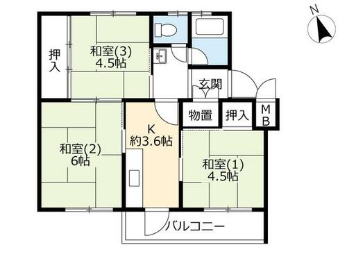 同じ建物の物件間取り写真 - ID:212042532406