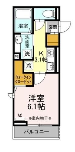 同じ建物の物件間取り写真 - ID:213103433435