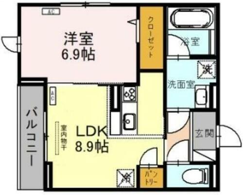 同じ建物の物件間取り写真 - ID:211046841376