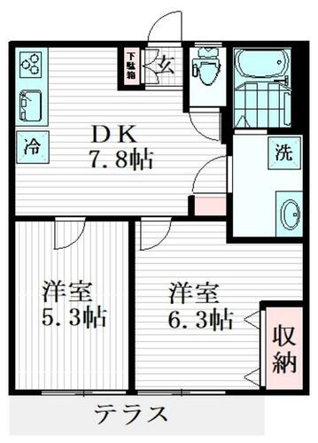 同じ建物の物件間取り写真 - ID:211046840860