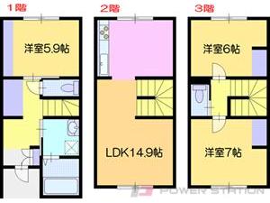 同じ建物の物件間取り写真 - ID:201022226114