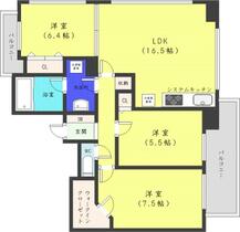 北海道札幌市中央区北二条西１０丁目（賃貸マンション3LDK・8階・79.98㎡） その2