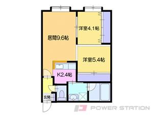 同じ建物の物件間取り写真 - ID:201022055472