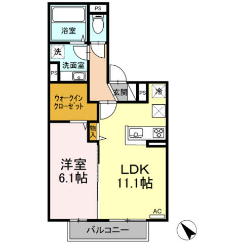 同じ建物の物件間取り写真 - ID:244003985797