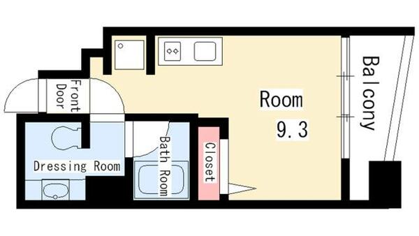 Ｃｈａｔｅａｕ＆Ｈｏｔｅｌ　Ｍｅｉｅｋｉ－Ｍｉｎａｍｉ　２ｎｄ 403｜愛知県名古屋市中村区名駅南２丁目(賃貸マンション1R・4階・24.00㎡)の写真 その2