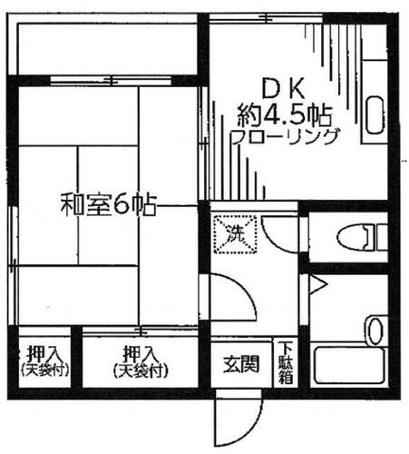 同じ建物の物件間取り写真 - ID:213102409890